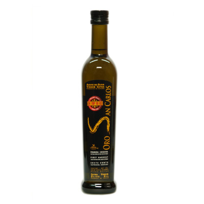 Oro San Carlos. Aceite Oliva Extra Premium. Botella 250ML.